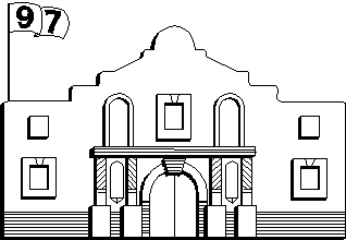 [Drawing of The Alamo]